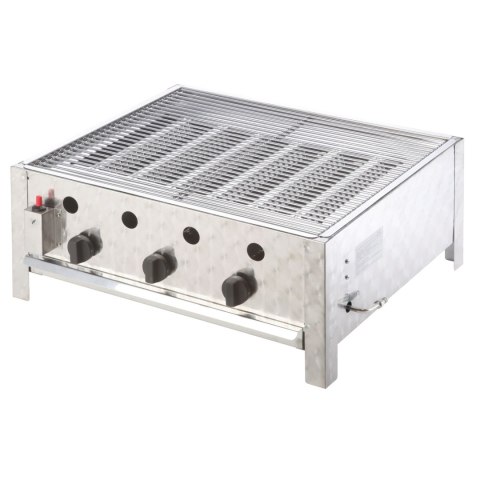 Grill gazowy gastronomiczny 3 - palnikowy z rusztem RASCAL 10 kW Grill gazowy gastronomiczny 3 - palnikowy z rusztem RASCAL 10 kW