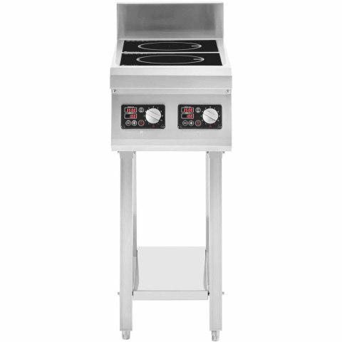 Kuchnia indukcyjna 2 palnikowa wolnostojąca 400 V 2 x 3500 W Kuchnia indukcyjna 2 palnikowa wolnostojąca 400 V 2 x 3500 W