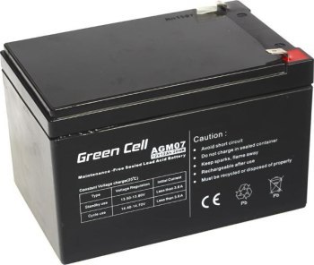 GREEN CELL AKUMULATOR ŻELOWY AGM07 12V 12AH GREEN CELL AKUMULATOR ŻELOWY AGM07 12V 12AH