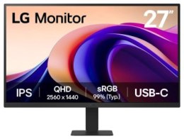 LG 27U631A-B - 27'' | IPS | QHD | 5ms | 100Hz | USB-C | HDR10