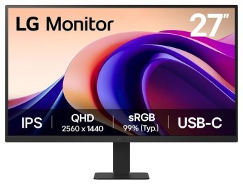 LG 27U631A-B - 27'' | IPS | QHD | 5ms | 100Hz | USB-C | HDR10 LG 27U631A-B - 27'' | IPS | QHD | 5ms | 100Hz | USB-C | HDR10