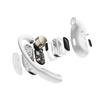 Słuchawki bezprzewodowe Shokz OpenFit Air White Słuchawki bezprzewodowe Shokz OpenFit Air White