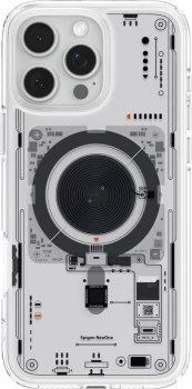 Spigen Ultra Hybrid Magsafe do iPhone 16 Pro Max przezroczysty czarny