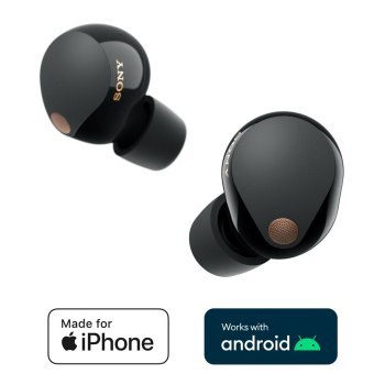 Słuchawki Sony WF-1000XM5 douszne bluetooth czarne Słuchawki Sony WF-1000XM5 douszne bluetooth czarne