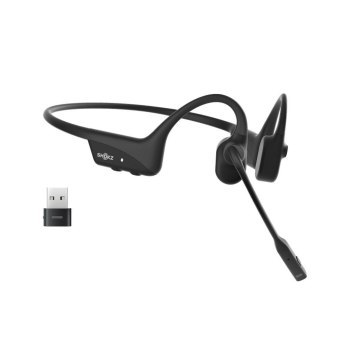 Słuchawki dokostne Shokz OpenComm2 USB-C czarne Słuchawki dokostne Shokz OpenComm2 USB-C czarne