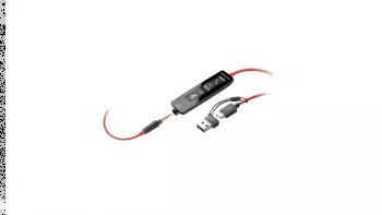Słuchawki przewodowe HP Poly Blackwire 5220 Stereo Black USB-C - 8X231A6 Słuchawki przewodowe HP Poly Blackwire 5220 Stereo Black USB-C - 8X231A6