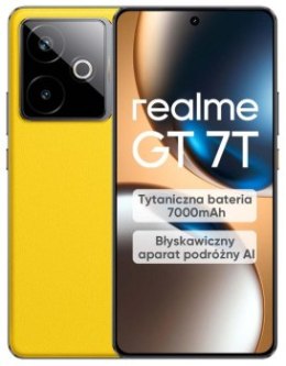 Smartfon realme GT 7T 12/256GB Żółty