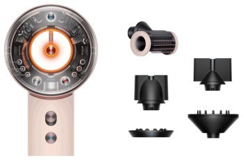 Suszarka - Dyson Supersonic Nural Straight+Wavy Pastelowy róż/Różowe złoto Suszarka - Dyson Supersonic Nural Straight+Wavy Pastelowy róż/Różowe złoto
