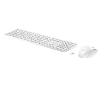 Zestaw bezprzewodowy klawiatura + mysz HP 655 White 860P8AA Zestaw bezprzewodowy klawiatura + mysz HP 655 White 860P8AA