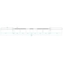 Gryf do crosffitu HMS Premium GCF700 220 cm 20 kg