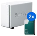 Synology DS223J+2x HAT3300-2T (2x 2TB)