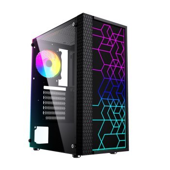 GEMBIRD OBUDOWA FORNAX 2500 MIDI-TOWER (1X USB 3.0 2X USB 2.0 HD AUDIO SZKLANY PANEL BOCZNY) CZARNA GEMBIRD OBUDOWA FORNAX 2500 MIDI-TOWER (1X USB 3.0 2X USB 2.0 HD AUDIO SZKLANY PANEL BOCZNY) CZARNA