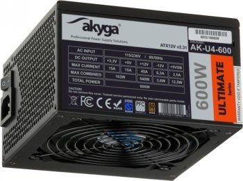 Zasilacz Akyga Ultimate AK-U4-600 (AK-U4-600) Zasilacz Akyga Ultimate AK-U4-600 (AK-U4-600)