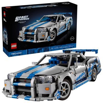 LEGO Technic 42210 Nissan Skyline GT-R (R34) | Za Szybcy, Za Wściekli LEGO Technic 42210 Nissan Skyline GT-R (R34) | Za Szybcy, Za Wściekli