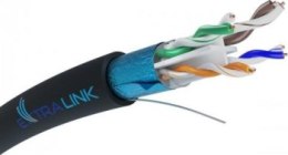 Extralink CAT6 FTP (F/UTP) Zewnętrzny żelowany | Kabel sieciowy skrętka | 305M Extralink