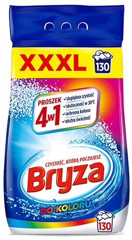 Bryza 4w1 proszek COLOR 8,45kg / 130 prań Bryza 4w1 proszek COLOR 8,45kg / 130 prań