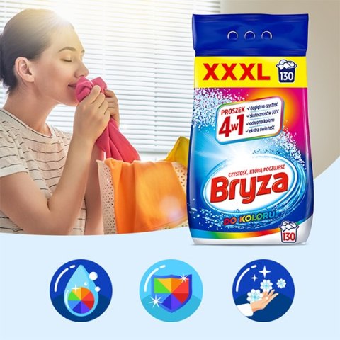 Bryza 4w1 proszek COLOR 8,45kg / 130 prań Bryza 4w1 proszek COLOR 8,45kg / 130 prań