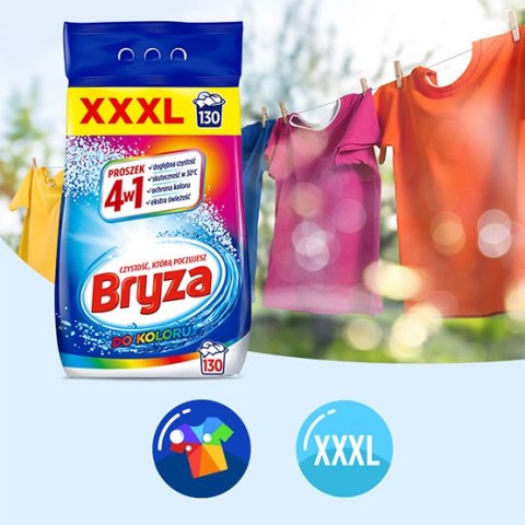 Bryza 4w1 proszek COLOR 8,45kg / 130 prań Bryza 4w1 proszek COLOR 8,45kg / 130 prań