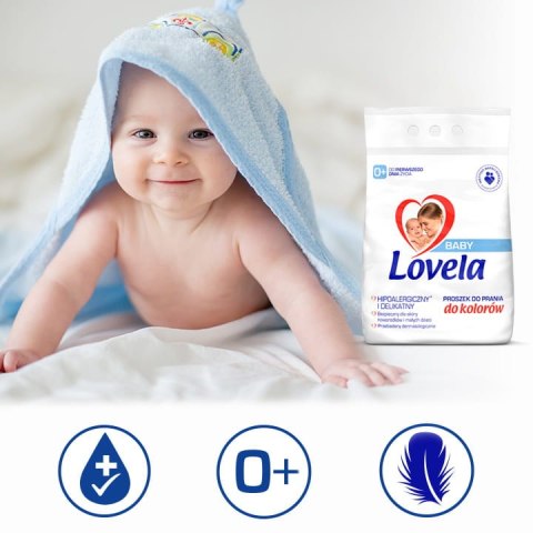 Lovela Baby Proszek do Prania Color 4,1 kg Lovela Baby Proszek do Prania Color 4,1 kg
