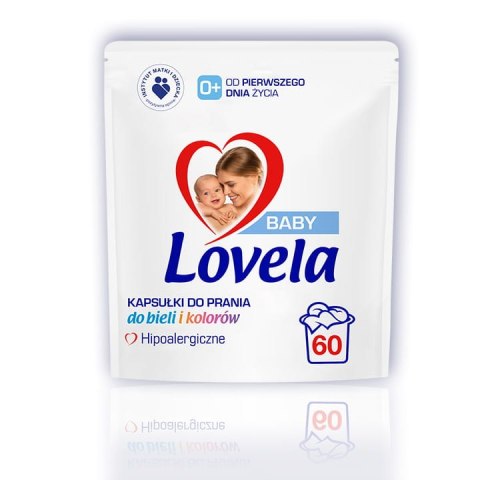 Lovela Baby uniwersalne kapsułki do prania 60 sztuk Lovela Baby uniwersalne kapsułki do prania 60 sztuk