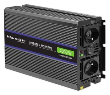 Qoltec Przetwornica napięcia Monolith 4000 MS Wave | 12V na 230V | 2000/4000W | USB Qoltec Przetwornica napięcia Monolith 4000 MS Wave | 12V na 230V | 2000/4000W | USB