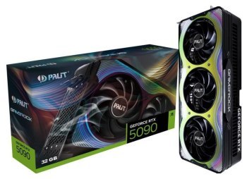 Karta graficzna - Palit GeForce RTX 5090 GameRock 32GB DLSS 4 Karta graficzna - Palit GeForce RTX 5090 GameRock 32GB DLSS 4