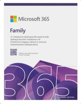 Microsoft 365 Family Polish EuroZone Subscr Microsoft 365 Family Polish EuroZone Subscr