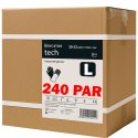Rękawice Robocze MERCATOR Tech Black+Black PU - 240 Par (8 - M)