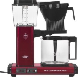 Moccamaster KBG Select metallic red ekspres przelew