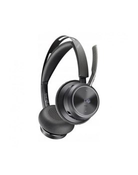 Słuchawki Poly Voyager Focus 2 z cert. Microsoft Teams + adapter USB-C Słuchawki Poly Voyager Focus 2 z cert. Microsoft Teams + adapter USB-C