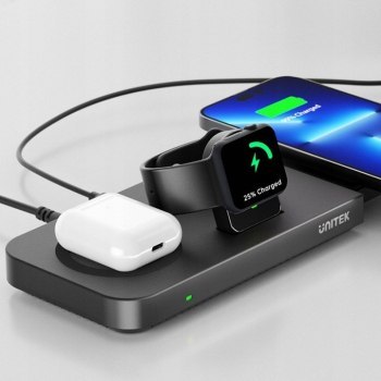 Unitek Ładowarka bezprzewodowa 48W z powerbankiem Unitek Ładowarka bezprzewodowa 48W z powerbankiem