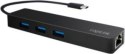 LogiLink 3-portowy USB-C z adapterem gigabit LogiLink
