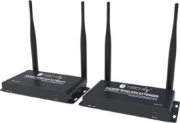 Techly 365610 Bezprzewodowy Extender HDMI Full HD 1080p 60Hz, 5.8GHz, do 200m Techly