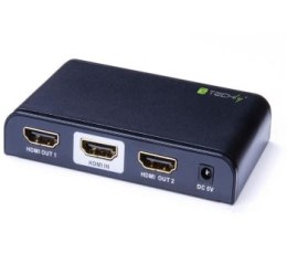 Techly Spliter 2-portowy Techly