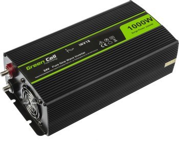 Green Cell 24V na 230V Czysta sinusoida 500W Green Cell 24V na 230V Czysta sinusoida 500W