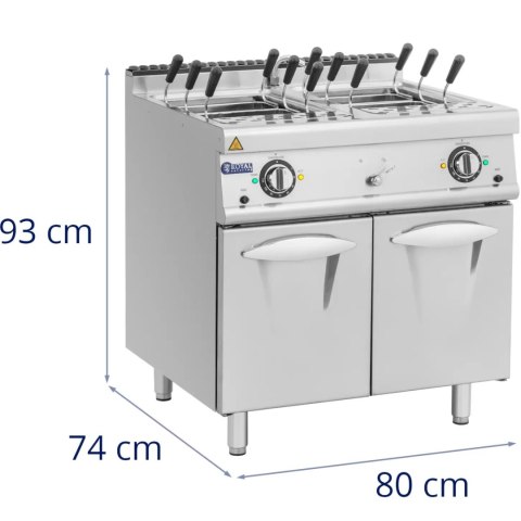 Makaroniarka warnik do makaronu elektryczny 18 kW 400 V Makaroniarka warnik do makaronu elektryczny 18 kW 400 V