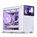 Obudowa Jonsbo D31 Screen Micro-ATX Szkło Hartowane - biała