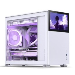 Obudowa Jonsbo D31 Screen Micro-ATX Szkło Hartowane - biała