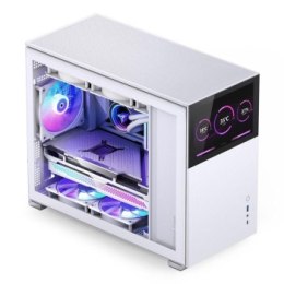 Obudowa Jonsbo D31 Screen Micro-ATX Szkło Hartowane - biała
