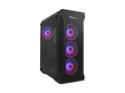 Obudowa NATEC Genesis Irid 505 ARGB NPC-1518 (ATX Micro ATX Mini ITX; kolor czarny)
