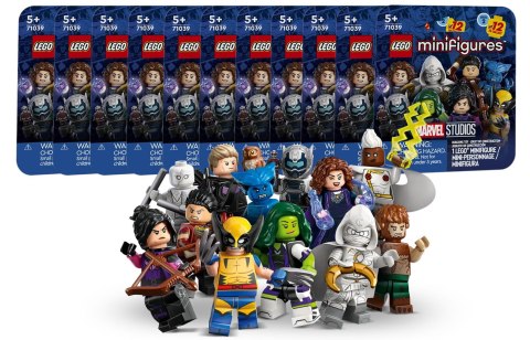 71039 - LEGO Minifigures - Marvel Seria 2 - Komplet 12 szt. 71039 - LEGO Minifigures - Marvel Seria 2 - Komplet 12 szt.