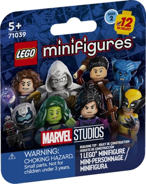 71039 - LEGO Minifigures - Marvel Seria 2 - Komplet 12 szt. 71039 - LEGO Minifigures - Marvel Seria 2 - Komplet 12 szt.