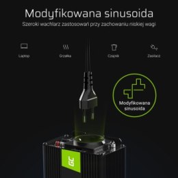 Green Cell 24V na 230V Modyfikowana sinusoida 1000W