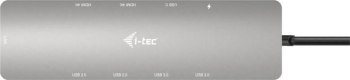 Replikator - i-tec USB-C Metal Nano 2x HDMI LAN Power Delivery 100W Replikator - i-tec USB-C Metal Nano 2x HDMI LAN Power Delivery 100W