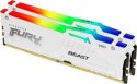 KINGSTON DDR5 64GB 5600MHz CL36 FURY BEAST WHITE RGB EXPO KITx2