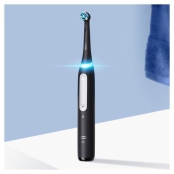 Szczoteczki - Oral-B iO Series 4 Duo biały/czarny Szczoteczki - Oral-B iO Series 4 Duo biały/czarny