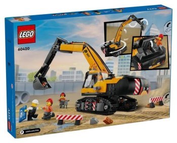 LEGO City 60420 Żółta koparka LEGO City 60420 Żółta koparka
