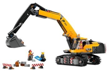 LEGO City 60420 Żółta koparka LEGO City 60420 Żółta koparka