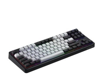 Klawiatura dla graczy Hator Rockfall 3 TKL Wireless mechaniczna czarna (klawisze czarno-białe) Klawiatura dla graczy Hator Rockfall 3 TKL Wireless mechaniczna czarna (klawisze czarno-białe)