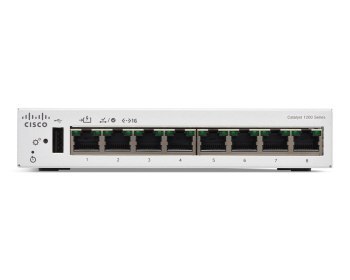 Switch Cisco C1200-8T-D 8-port GE Ext PSU Switch Cisco C1200-8T-D 8-port GE Ext PSU